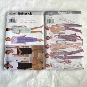 2 Butterick Sewing Patterns